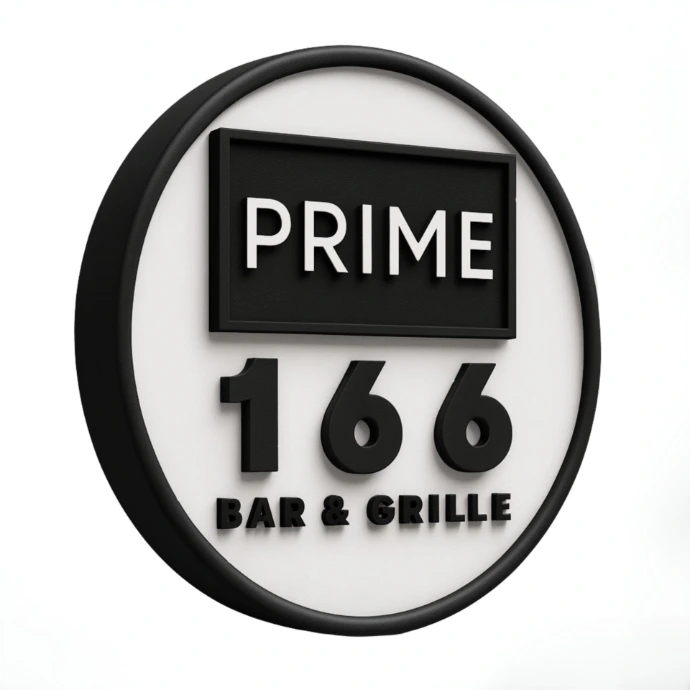 Prime 166 3D Logo